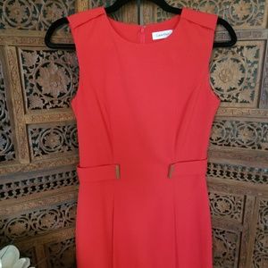 Calvin Klein Red Dress